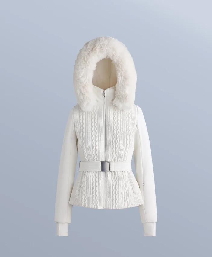 Kurtka narciarska Primaloft® o bardzo wąskim kroju, wodoodporna Kurtka narciarska Primaloft® o bardzo wąskim kroju, wodoodporna