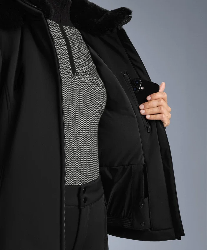 Kurtka narciarska Primaloft® o super wąskim kroju, wodoodporna Kurtka narciarska Primaloft® o super wąskim kroju, wodoodporna