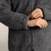Kurtka oversize z imitacji kożucha z kapturem wyściełanym sztucznym futrem Kurtka oversize z imitacji kożucha z kapturem wyściełanym sztucznym futrem
