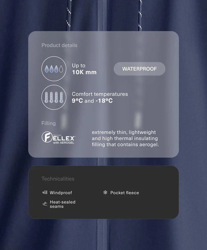 Kurtka pikowana Fellex® Aerogel 10K Kurtka pikowana Fellex® Aerogel 10K