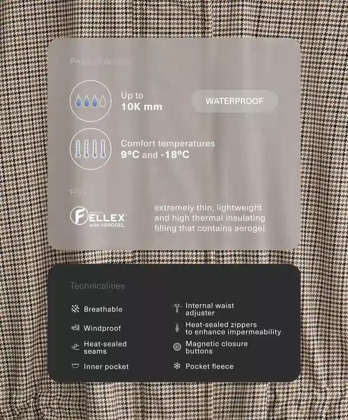 Kurtka pikowana Fellex® Aerogel 10K Kurtka pikowana Fellex® Aerogel 10K