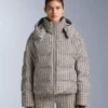 Kurtka pikowana z nadrukiem, 80% puchu i 20% pierza Minardi Piume Ski 10K Kurtka pikowana z nadrukiem, 80% puchu i 20% pierza Minardi Piume Ski 10K