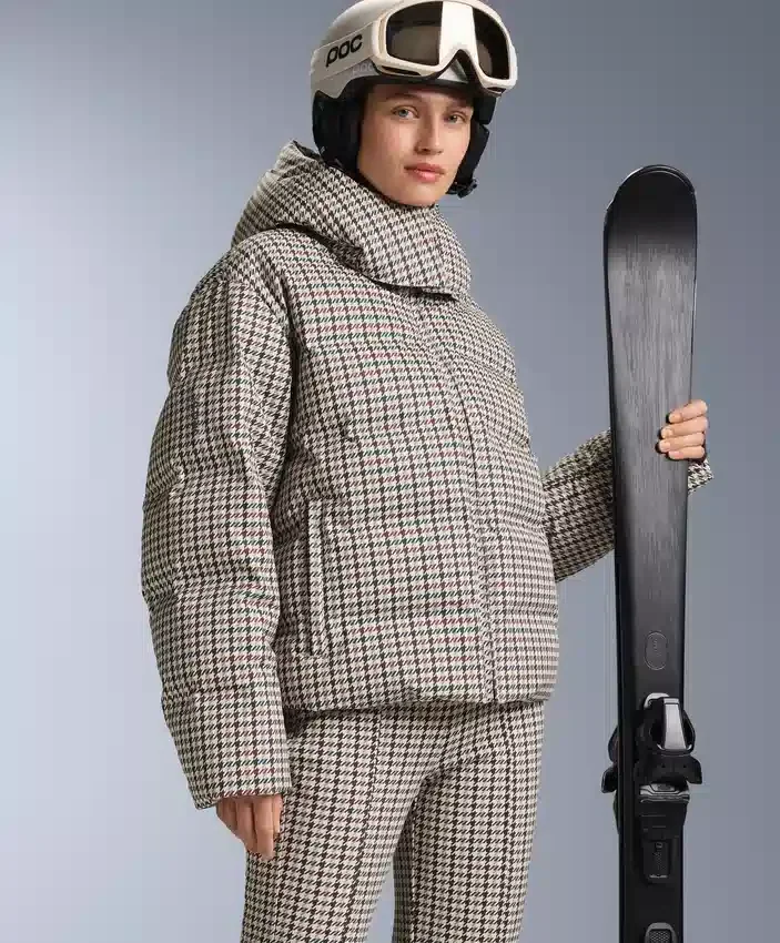 Kurtka pikowana z nadrukiem, 80% puchu i 20% pierza Minardi Piume Ski 10K Kurtka pikowana z nadrukiem, 80% puchu i 20% pierza Minardi Piume Ski 10K