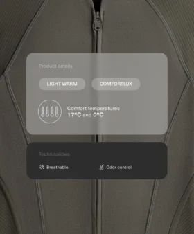 Kurtka techniczna Comfortlux Rib