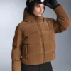 Kurtka z satynową wyściółką, 80% puchu i 20% pierza, Minardi Piume Ski, wodoodporna Kurtka z satynową wyściółką, 80% puchu i 20% pierza, Minardi Piume Ski, wodoodporna