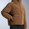 Kurtka z satynową wyściółką, 80% puchu i 20% pierza, Minardi Piume Ski, wodoodporna Kurtka z satynową wyściółką, 80% puchu i 20% pierza, Minardi Piume Ski, wodoodporna