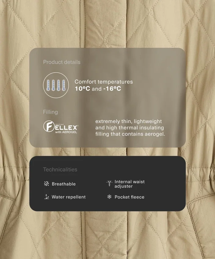 Kurtka z wyściółką z aerożelu Fellex® Kurtka z wyściółką z aerożelu Fellex®