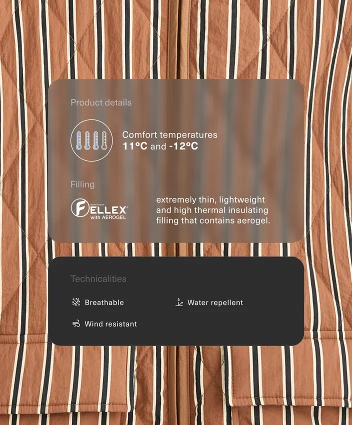 Kurtka z wyściółką z hydroodpornego materiału Fellex® Aerogel Kurtka z wyściółką z hydroodpornego materiału Fellex® Aerogel