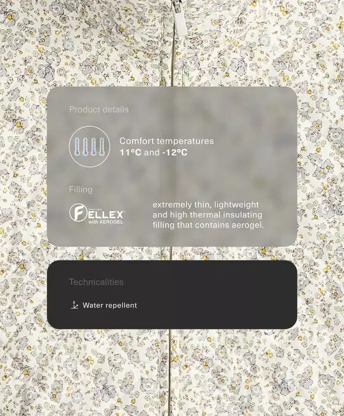 Kurtka z wyściółką z hydroodpornego materiału Fellex® Aerogel Kurtka z wyściółką z hydroodpornego materiału Fellex® Aerogel