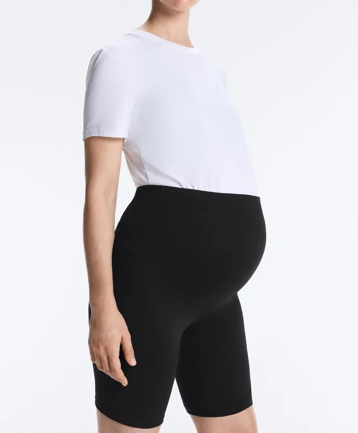 Legginsy ciążowe Comfortlux 20 cm do jazdy na rowerze Legginsy ciążowe Comfortlux 20 cm do jazdy na rowerze