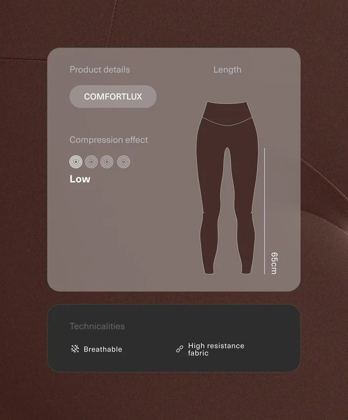 Legginsy ciążowe Comfortlux 65 cm Legginsy ciążowe Comfortlux 65 cm