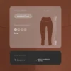 Legginsy Comfortlux z bardzo wysokim stanem o długości 50 cm Legginsy Comfortlux z bardzo wysokim stanem o długości 50 cm