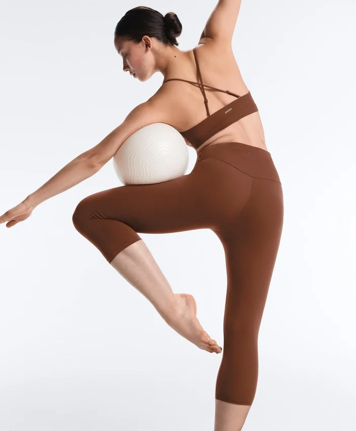 Legginsy Comfortlux z bardzo wysokim stanem o długości 50 cm Legginsy Comfortlux z bardzo wysokim stanem o długości 50 cm