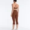 Legginsy Comfortlux z bardzo wysokim stanem o długości 50 cm Legginsy Comfortlux z bardzo wysokim stanem o długości 50 cm