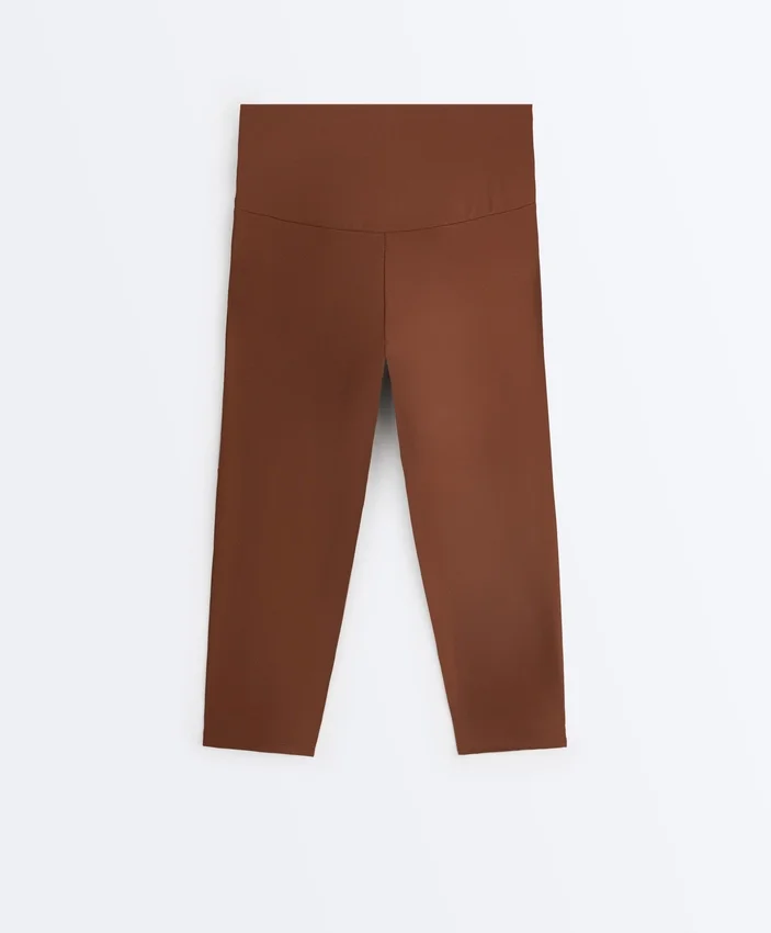 Legginsy Comfortlux z bardzo wysokim stanem o długości 50 cm Legginsy Comfortlux z bardzo wysokim stanem o długości 50 cm