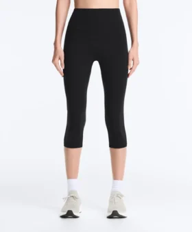 Legginsy Comfortlux z wysokim stanem, sięgające do kolan, o długości 40 cm