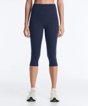 Legginsy Comfortlux z wysokim stanem, sięgające do kolan, o długości 40 cm