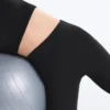 Legginsy Comfortlux z wysokim stanem, sięgające do kolan, o długości 40 cm
