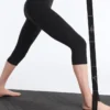Legginsy Comfortlux z wysokim stanem, sięgające do kolan, o długości 40 cm