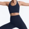 Legginsy Comfortlux z wysokim stanem, sięgające do kolan, o długości 40 cm