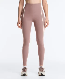 Legginsy do kostek z wysokim stanem, Compressive, modelujące sylwetkę, z kontrastowymi detalami Legginsy do kostek z wysokim stanem, Compressive, modelujące sylwetkę, z kontrastowymi detalami