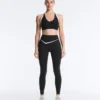 Legginsy Perfect-Adapt z wysokim stanem i długością do kostek, z kontrastowymi detalami