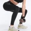 Legginsy Perfect-Adapt z wysokim stanem i długością do kostek, z kontrastowymi detalami