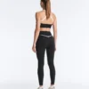 Legginsy Perfect-Adapt z wysokim stanem i długością do kostek, z kontrastowymi detalami