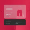 Legginsy rowerowe Evermove z wysokim stanem (20 cm) Legginsy rowerowe Evermove z wysokim stanem (20 cm)