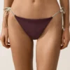 Majtki bikini o średnim stopniu zakrycia z wiązaniem