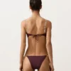 Majtki bikini o średnim stopniu zakrycia z wiązaniem