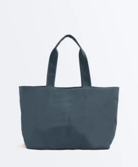 Miękka torba typu shopper z zamkiem