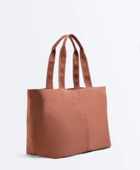Miękka torba typu shopper z zamkiem