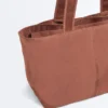Miękka torba typu shopper z zamkiem Miękka torba typu shopper z zamkiem