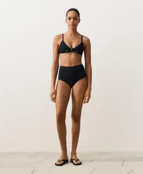 Modelujące majtki bikini z wysokim stanem