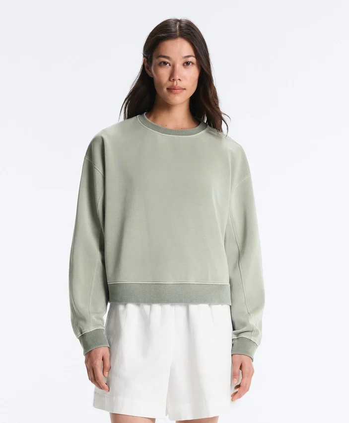 Soft Touch bluza z okrągłym dekoltem z modalu Soft Touch bluza z okrągłym dekoltem z modalu