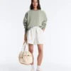 Soft Touch bluza z okrągłym dekoltem z modalu Soft Touch bluza z okrągłym dekoltem z modalu