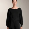 Soft Touch bluza z węzłem z modalu Soft Touch bluza z węzłem z modalu