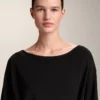 Soft Touch bluza z węzłem z modalu Soft Touch bluza z węzłem z modalu