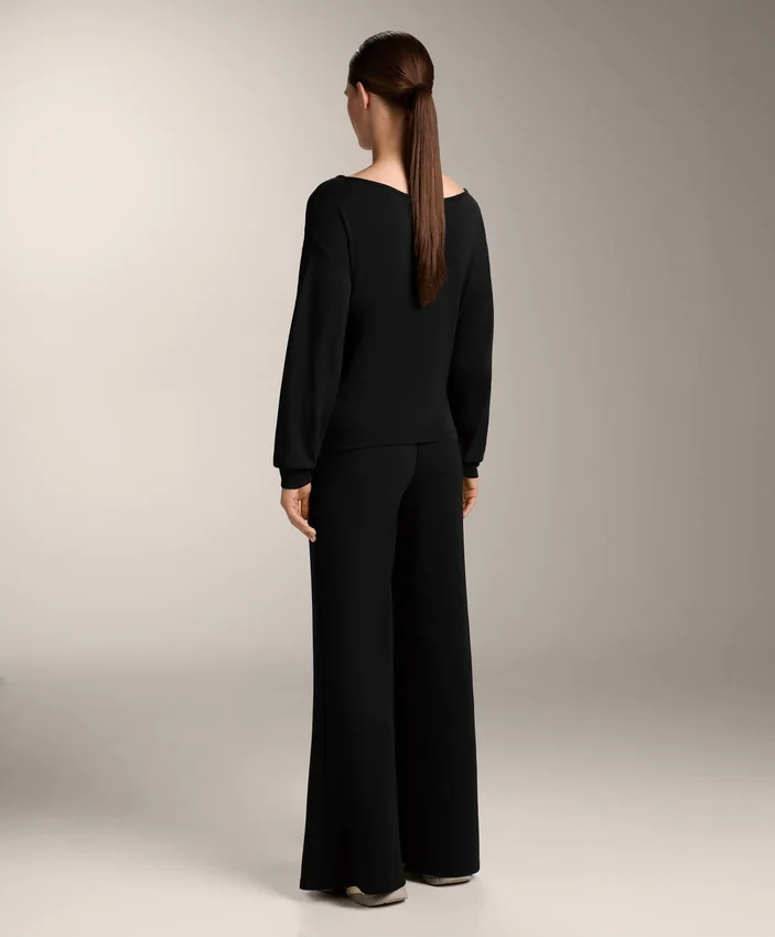 Soft Touch bluza z węzłem z modalu Soft Touch bluza z węzłem z modalu