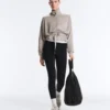 Soft Touch Kurtka z paskiem gorsetowym z modalu Soft Touch Kurtka z paskiem gorsetowym z modalu