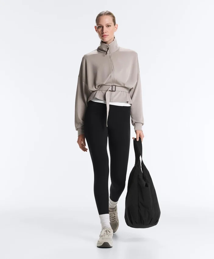 Soft Touch Kurtka z paskiem gorsetowym z modalu Soft Touch Kurtka z paskiem gorsetowym z modalu