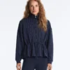 Soft Touch Modal Jacket with Adjustable Waist and High Collar Soft Touch Modal Jacket with Adjustable Waist and High Collar