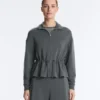 Soft Touch Modal Jacket with Adjustable Waist and High Collar Soft Touch Modal Jacket with Adjustable Waist and High Collar