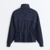 Soft Touch Modal Jacket with Adjustable Waist and High Collar Soft Touch Modal Jacket with Adjustable Waist and High Collar