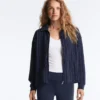 Soft Touch Modal Jacket with Adjustable Waist and High Collar Soft Touch Modal Jacket with Adjustable Waist and High Collar