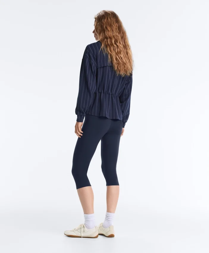 Soft Touch Modal Jacket with Adjustable Waist and High Collar Soft Touch Modal Jacket with Adjustable Waist and High Collar