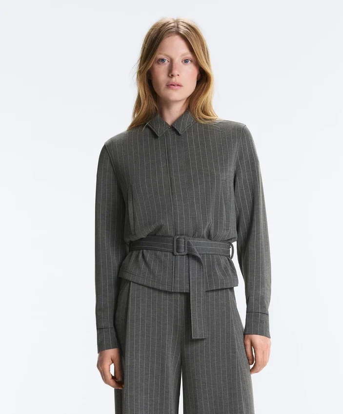 Soft Touch Modal Jacket with Belt Soft Touch Modal Jacket with Belt