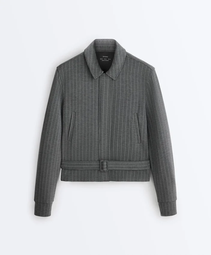 Soft Touch Modal Jacket with Belt Soft Touch Modal Jacket with Belt
