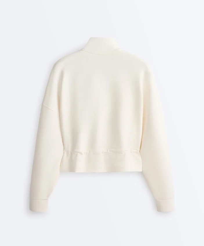 Soft Touch Modal Jacket with Rib Trim Soft Touch Modal Jacket with Rib Trim